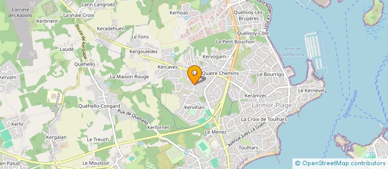 localisation de l'entreprise TI AN DEVI  LARMOR-PLAGE