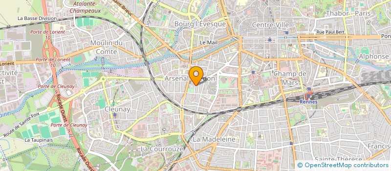 localisation de l'entreprise TI AOUR  RENNES
