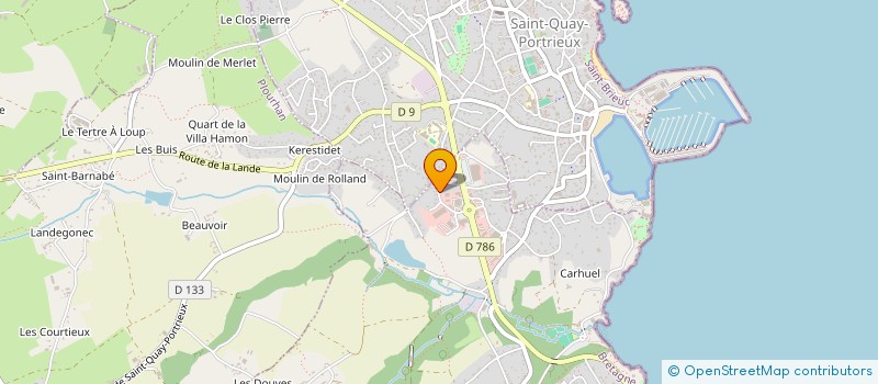 localisation de l'entreprise TI AR BOC'HRUZIG  BINIC-ETABLES-SUR-MER