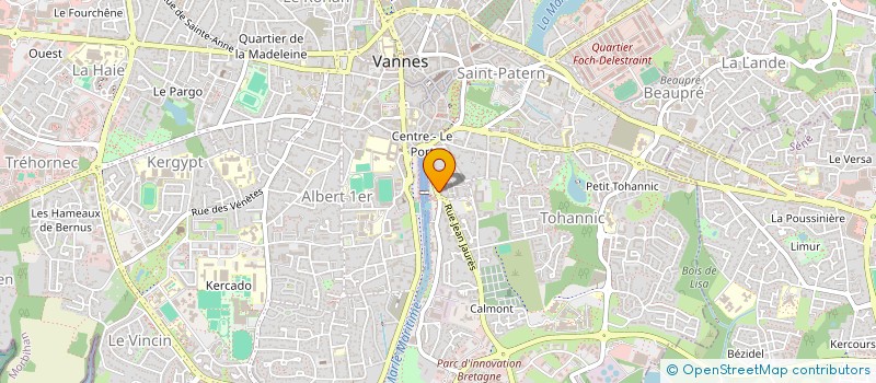 localisation de l'entreprise TI AR FAMILHOU à VANNES