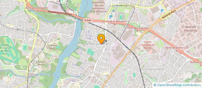 localisation de l'entreprise TI AR MOR  NANTES