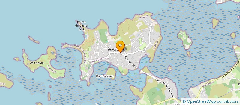 localisation de l'entreprise TI AR VRO à PLEUMEUR-BODOU