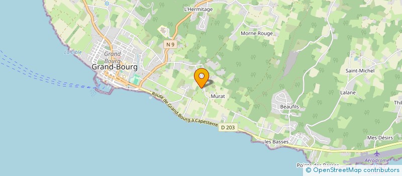 localisation de l'entreprise TI BALAOU à GRAND-BOURG