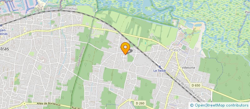 localisation de l'entreprise TI'BASS  LE TEICH