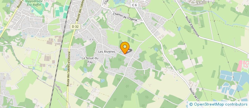 localisation de l'entreprise TI BEST à CHALLANS