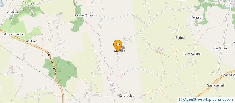 localisation de l'entreprise TI BIHAN  LEUHAN