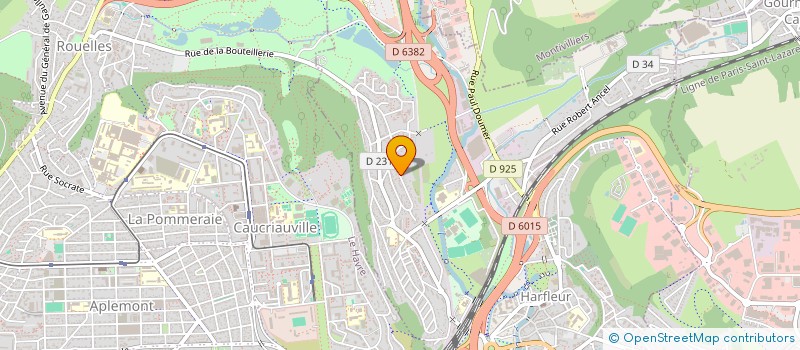 localisation de l'entreprise TI BIHAN  HARFLEUR