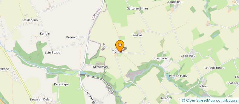 localisation de l'entreprise TI BIHAN  PLEVIN