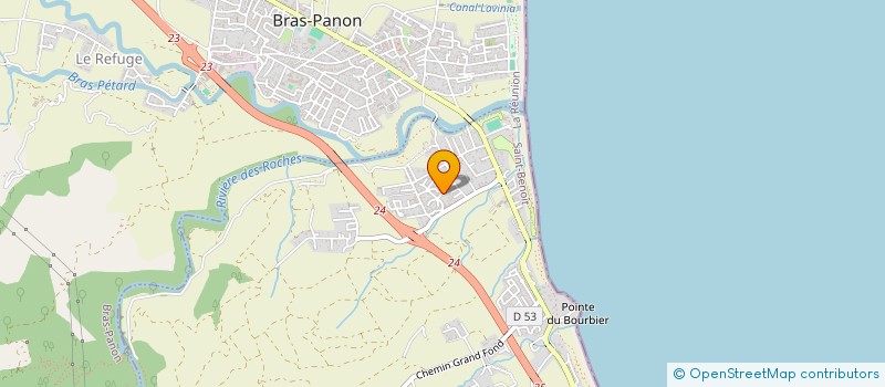 localisation de l'entreprise TI'BILIMBI CREATION  SAINT-BENOIT