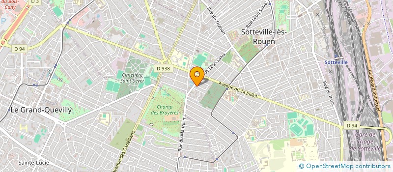 localisation de l'entreprise TI & BO  SOTTEVILLE-LES-ROUEN