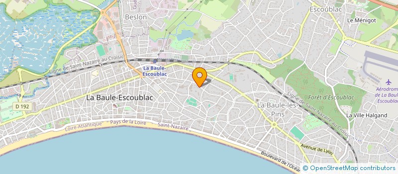 localisation de l'entreprise TI BO DARMA  LA BAULE-ESCOUBLAC