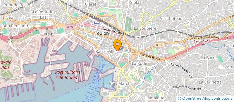 localisation de l'entreprise TI BOON'S INTERNATIONAL  TOULON