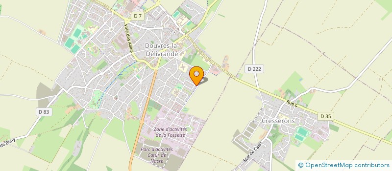 localisation de l'entreprise TI'BOU  DOUVRES-LA-DELIVRANDE