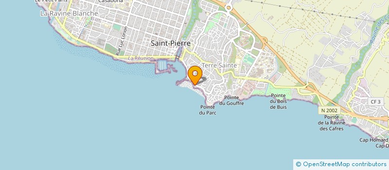 localisation de l'entreprise TI BOUI BOUI à SAINT-PIERRE