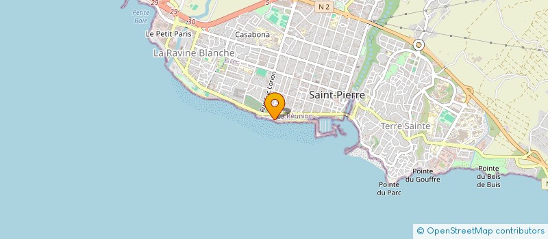 localisation de l'entreprise TI BOULEVAR  SAINT-PIERRE