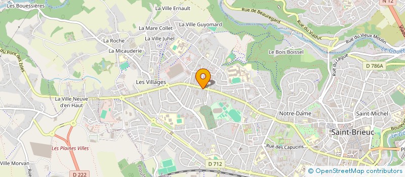 localisation de l'entreprise TI-BUTUN à SAINT-BRIEUC