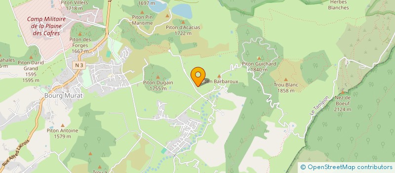 localisation de l'entreprise TI CANDA  LE TAMPON