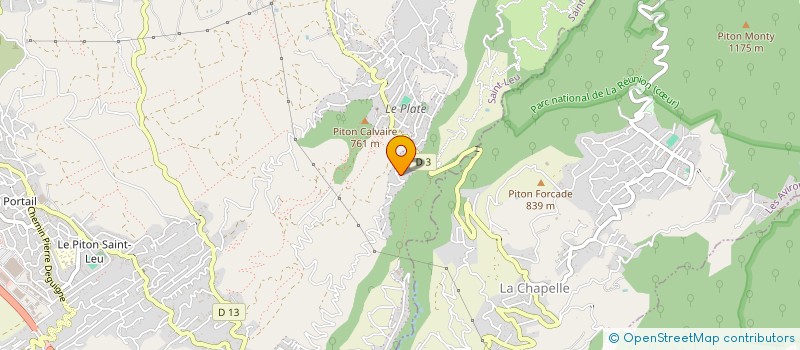localisation de l'entreprise TI CAZ BONHEUR à SAINT-LEU