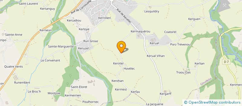 localisation de l'entreprise TI CHARLIZE  GOUDELIN