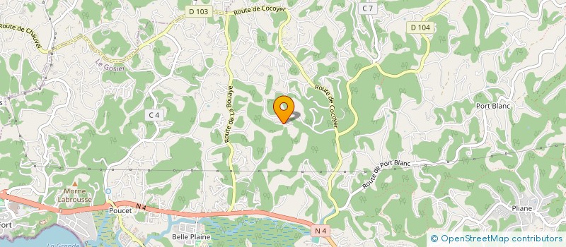 localisation de l'entreprise TI CHIMEN  LE GOSIER