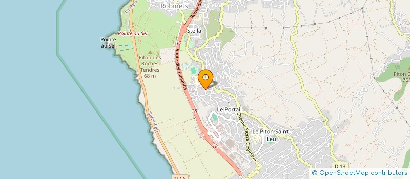 localisation de l'entreprise TI CLAUDE PALAS MOELLONAGE SARL à SAINT-LEU