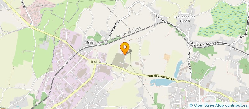 localisation de l'entreprise TI E' GO  SAINT-NAZAIRE