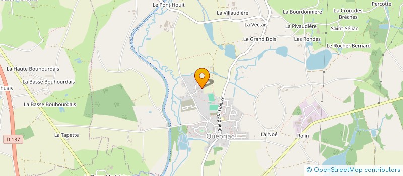 localisation de l'entreprise TI ELEN  QUEBRIAC