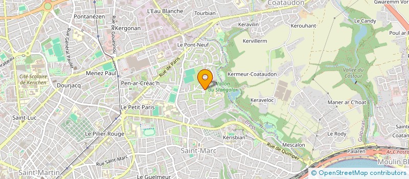 localisation de l'entreprise TI-EMBANN STANGALAR à BREST