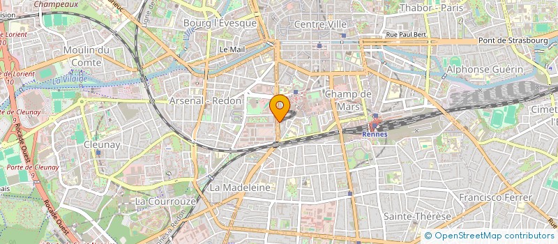 localisation de l'entreprise TI FADOMAC'H  RENNES