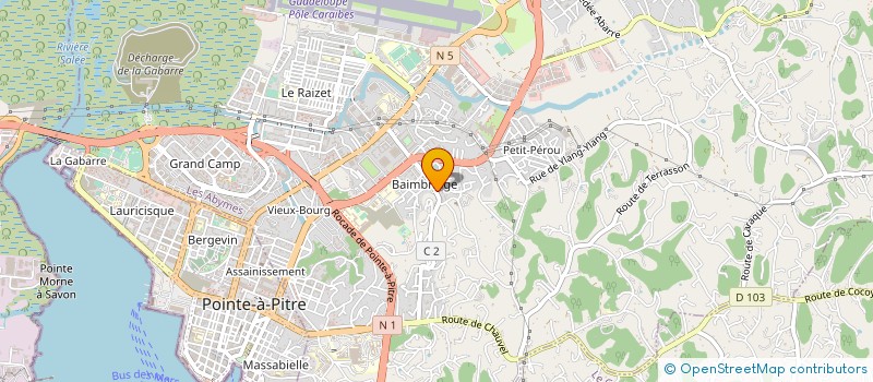 localisation de l'entreprise TI FAIM TI CREUX à LES ABYMES