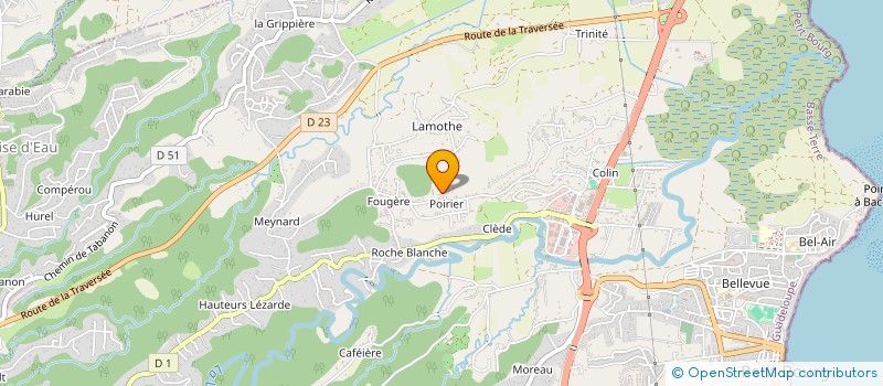 localisation de l'entreprise TI FERME AMA ET CIE à PETIT-BOURG