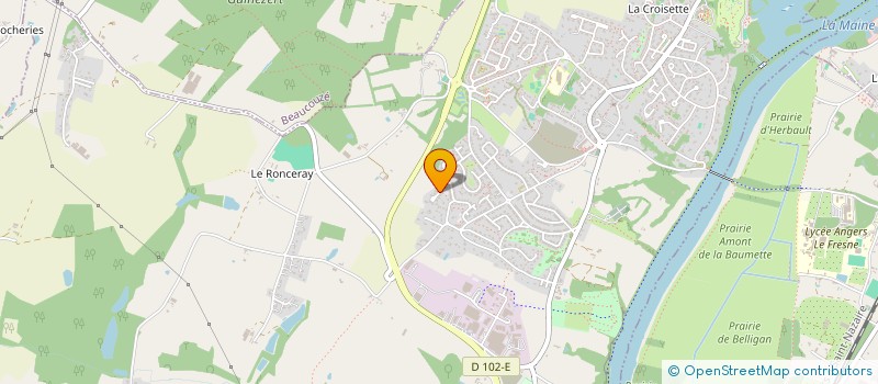 localisation de l'entreprise TI FLEUR DEZIL  BOUCHEMAINE