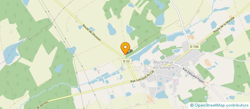 localisation de l'entreprise TI FOR YOU  MONTRIEUX-EN-SOLOGNE