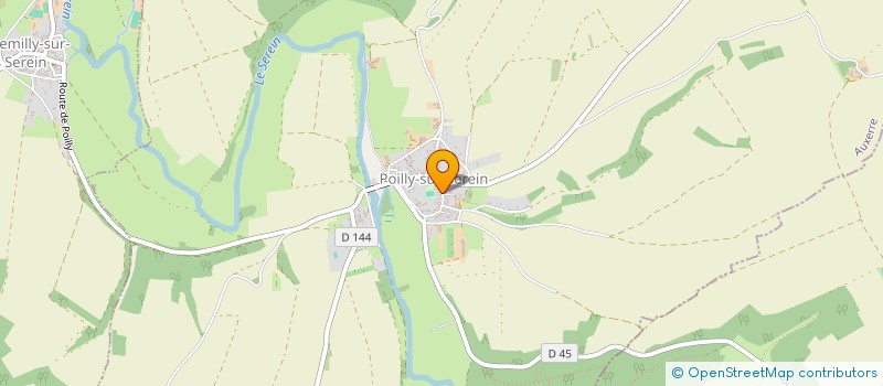 localisation de l'entreprise TI GLAS  POILLY-SUR-SEREIN