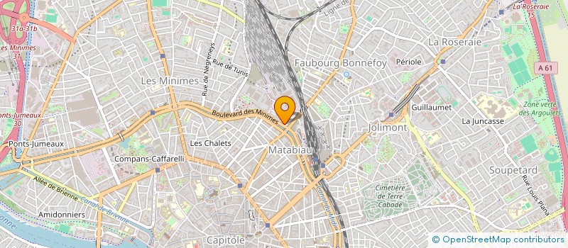 localisation de l'entreprise TI GWENELENN  TOULOUSE