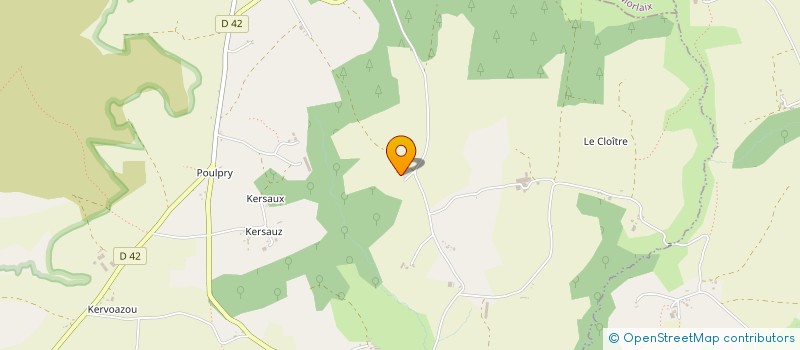 localisation de l'entreprise TI JOSEPH  SCRIGNAC