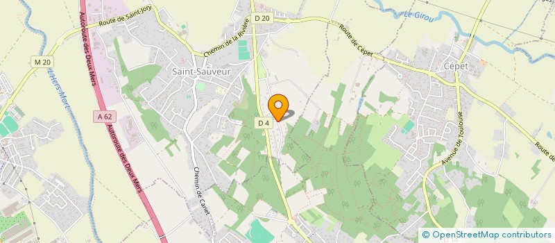 localisation de l'entreprise TI-K-CORP  SAINT-SAUVEUR