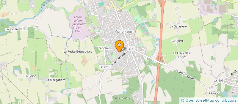 localisation de l'entreprise TI KAMALAD  PONT-PEAN