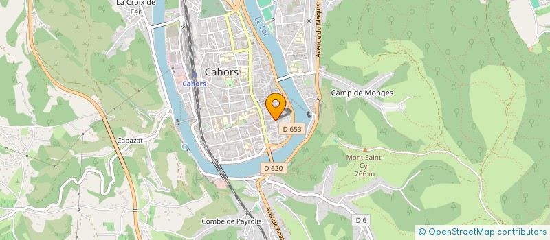 localisation de l'entreprise TI KAZ KREOL  CAHORS