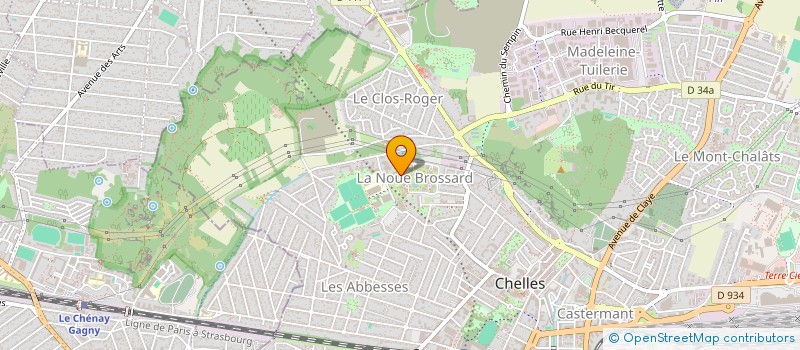 localisation de l'entreprise TI KAZ MOBILE ENTREPRISE  CHELLES