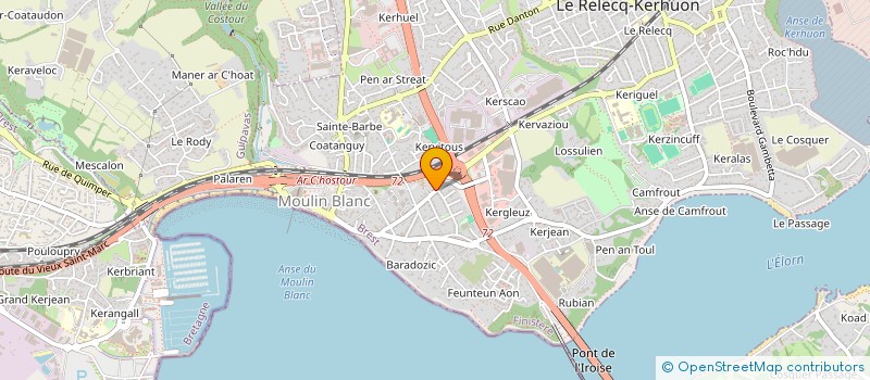 localisation de l'entreprise TI KERHOR  LE RELECQ-KERHUON