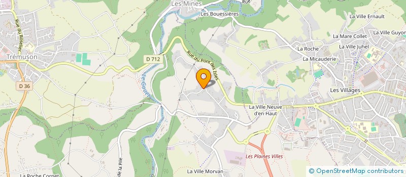 localisation de l'entreprise TI-KIRRI  PLOUFRAGAN