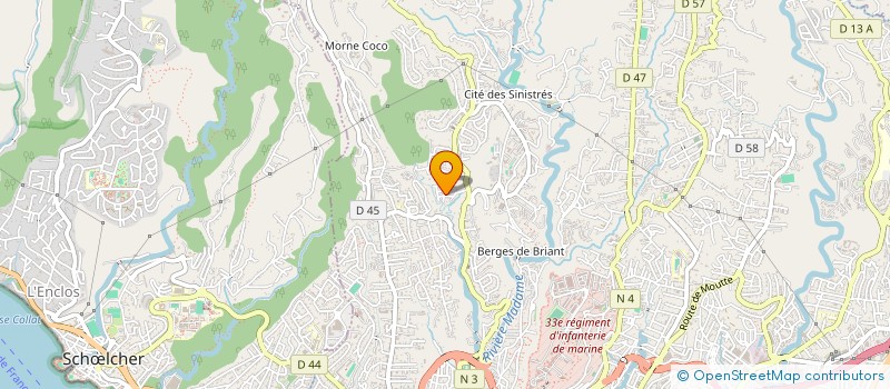 localisation de l'entreprise TI KOLIBRI RAVIN VILEN  FORT-DE-FRANCE