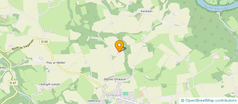 localisation de l'entreprise TI LAOUEN  DINEAULT