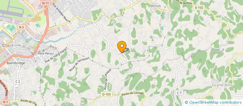 localisation de l'entreprise TI LOLO GOURMAND à LES ABYMES