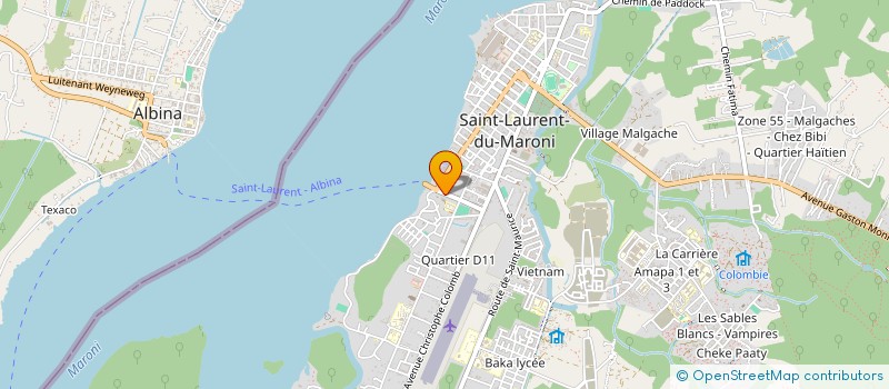 localisation de l'entreprise TI LOU DEPANNAGE à SAINT-LAURENT-DU-MARONI