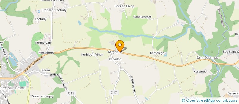 localisation de l'entreprise TI MAD  RIEC-SUR-BELON