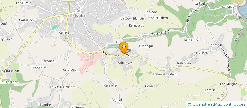 localisation de l'entreprise TI MAEZ  PLOUHA