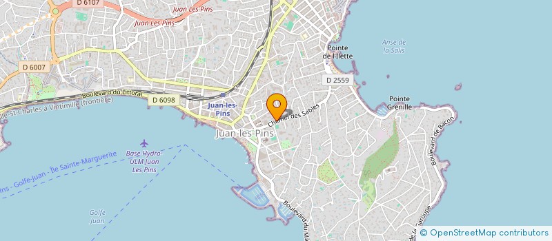 localisation de l'entreprise TI MAN GOZ à ANTIBES
