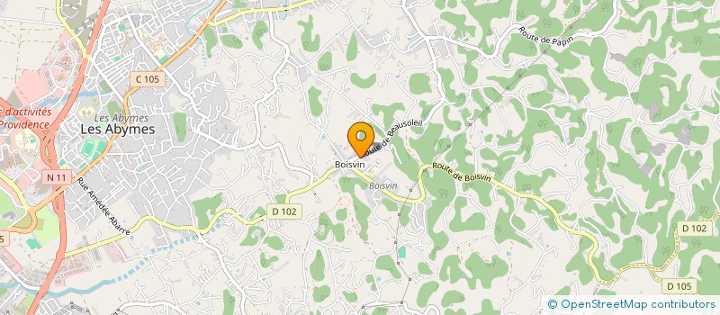 localisation de l'entreprise TI MARCHE BO SOLEIL à LES ABYMES
